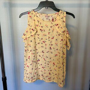 VINTAGE JUICY COUTURE Cherries Cold-Shoulder Top!